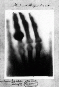 Descubrimiento de rayos X - Roentgen