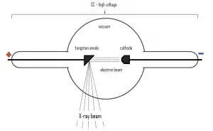 Tube à rayons X - Production de rayons X