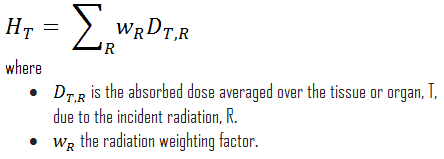 equivalent dose - equation - definition