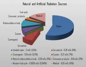 terrestrial source of radiation